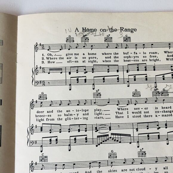 Vintage 1932 Cole Cowboy Song Book Sheet Music Arkansas Woodchopper Yodel Guitar - Picture 3 of 11